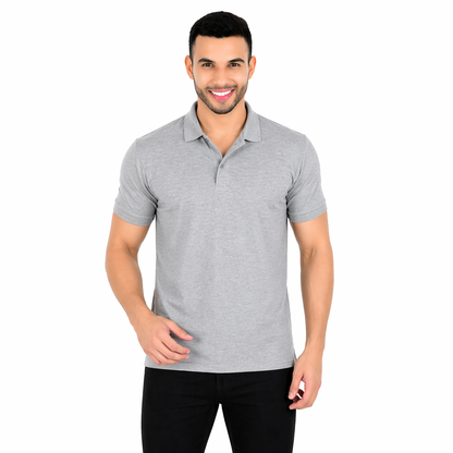Men Solid Polo Neck T-Shirt Pack of 4