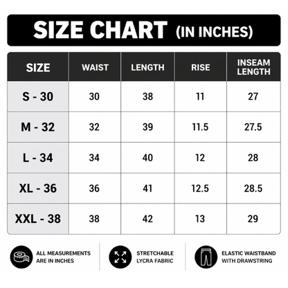 Premium Men's High-Stretch Lycra Pants | Pack of 2 - Black & Grey